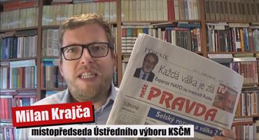 Milan Krajča o novém týdeníku NAŠE PRAVDA