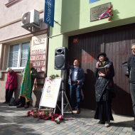 Vnučka strážmistra Oldřicha Kašíka paní Alena Kašíková - Stříbrná